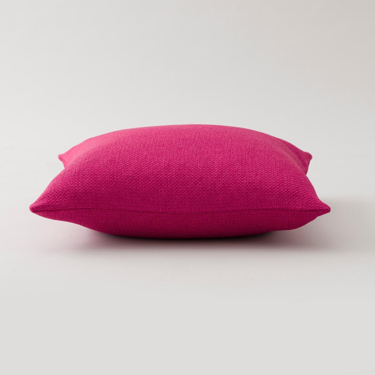 Barkweave Square Cushion Magenta – image 5