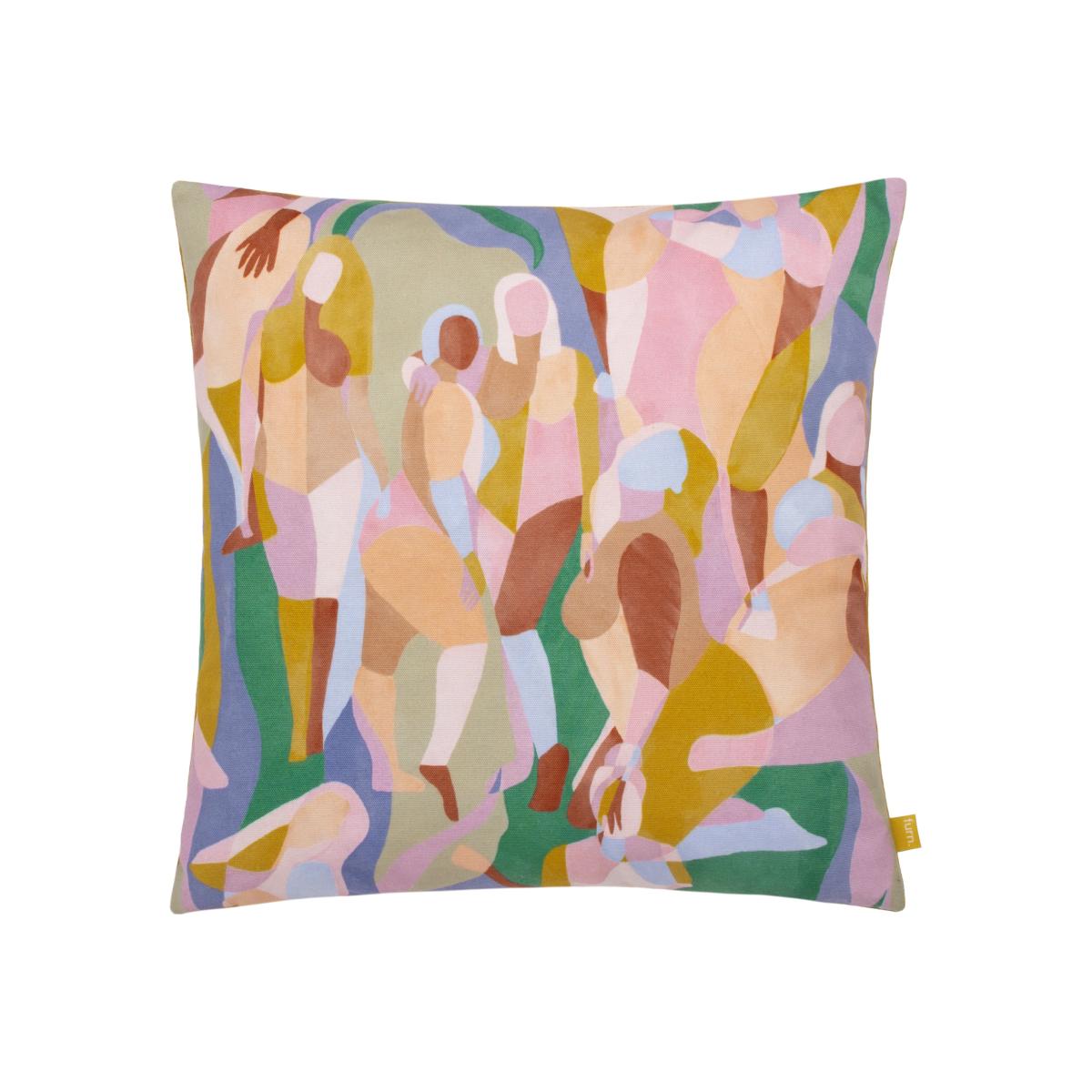 furn. Self Love Square Cushion MultiColoured – image 1