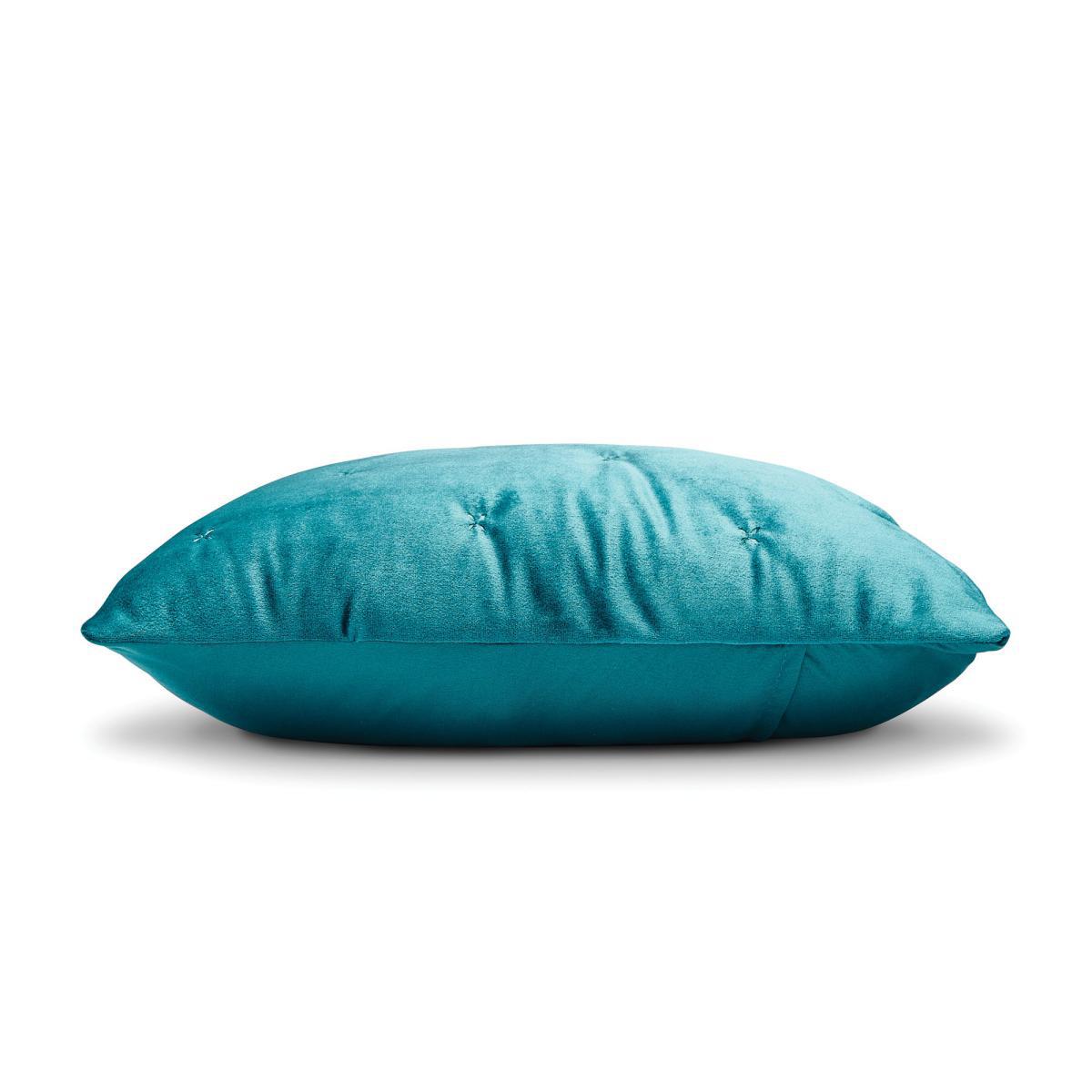 Velvet Teal Cushion Blue – image 3