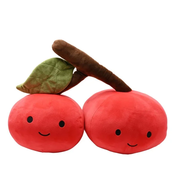 The Feel Good Club Pair Of Cherries Plush – image 3