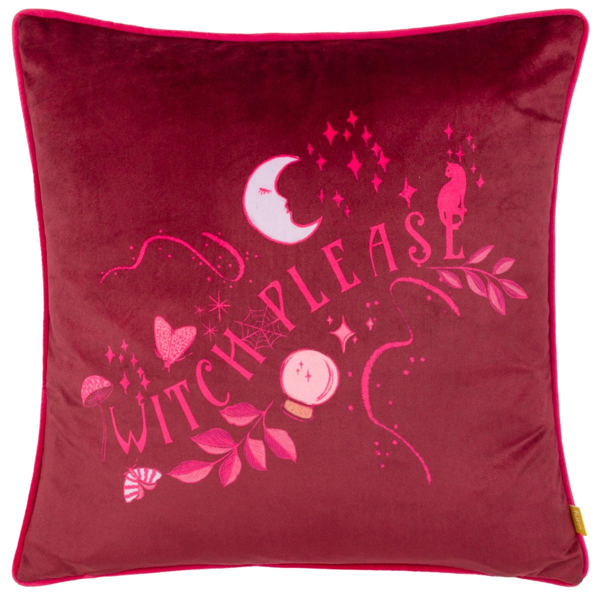 furn. Witch Please Square Cushion Purple – image 2