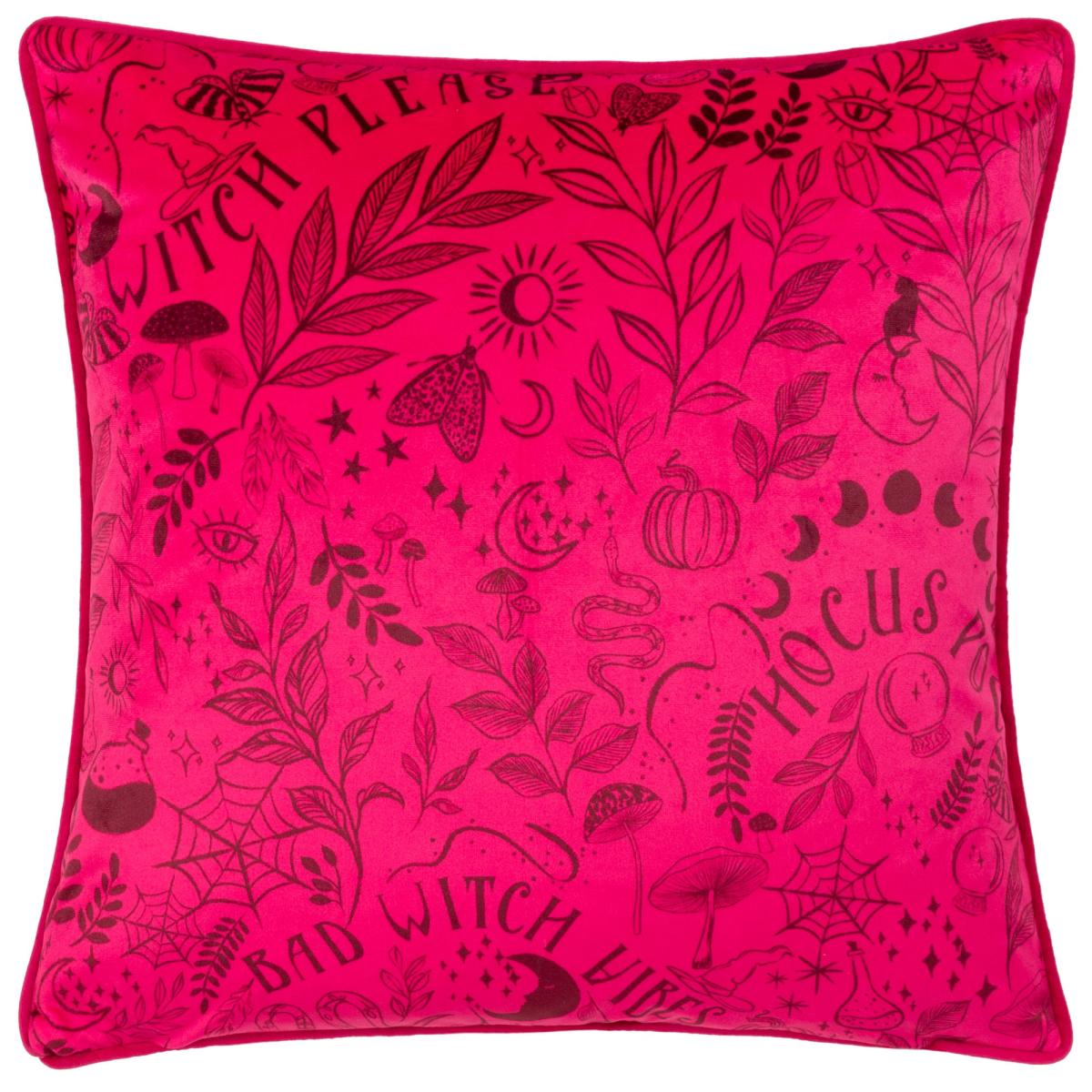 furn. Witch Please Square Cushion Purple – image 3