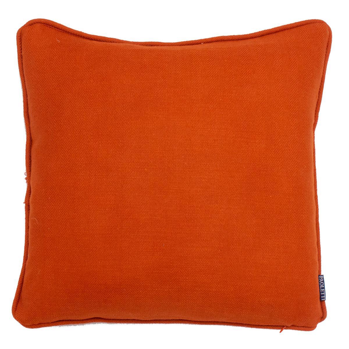 Paoletti Samurai Embroidered Tiger Cushion Pink/Blue/White/Red/Orange/Green – image 4