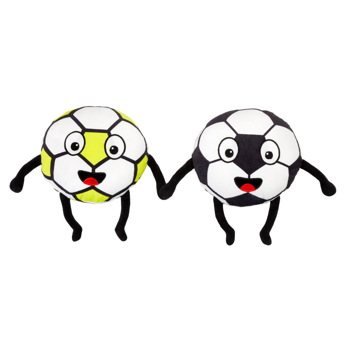 Catherine Lansfield Forever Together Footballs Cushion MultiColoured – image 4
