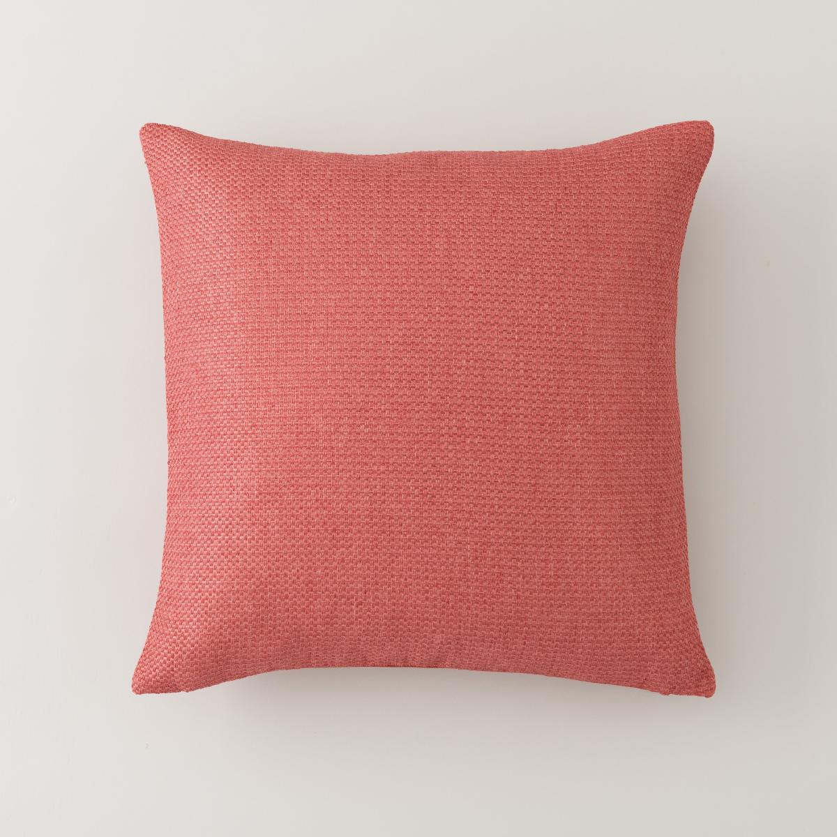 Barkweave Square Cushion Baked Clay – image 3