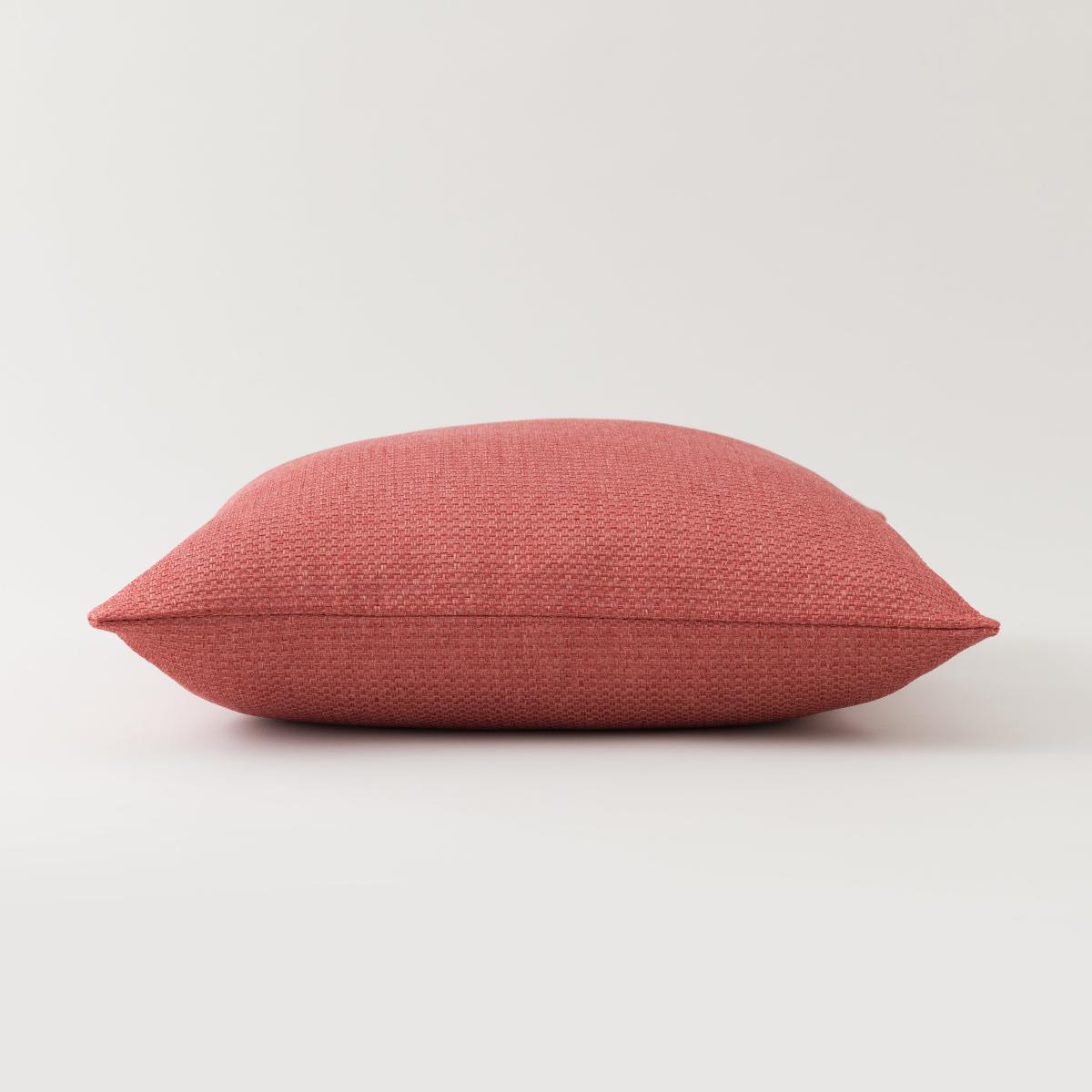 Barkweave Square Cushion Baked Clay – image 4