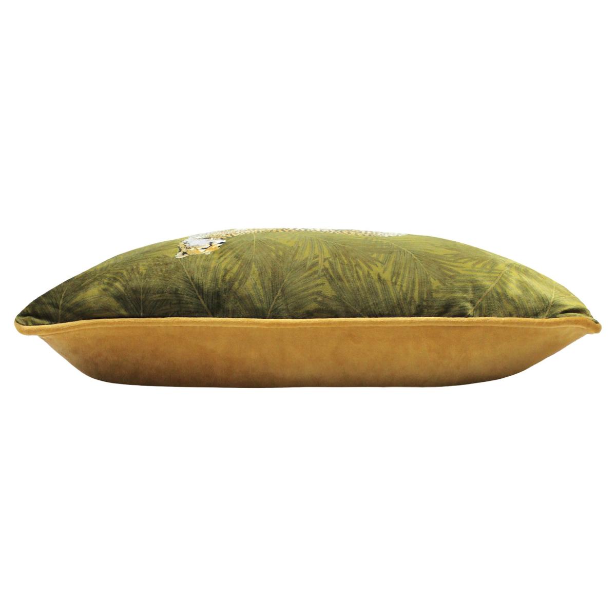 Cheetah Forest Cushion Green/Yellow/Black – image 3