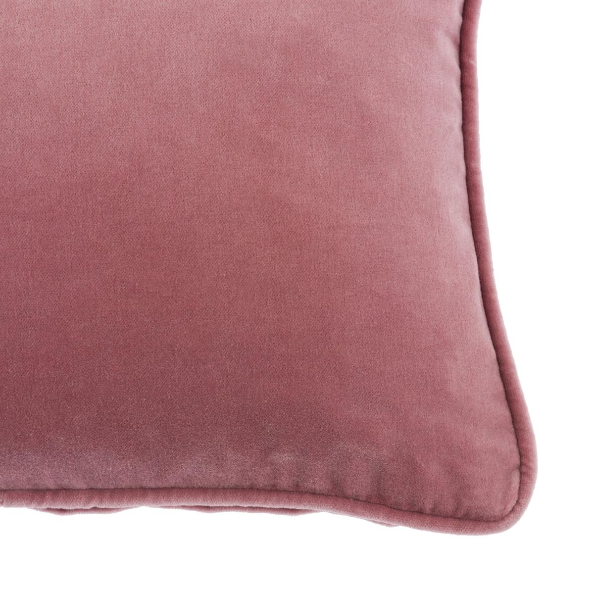 Clara Cotton Velvet Rectangle Cushion Black – image 5