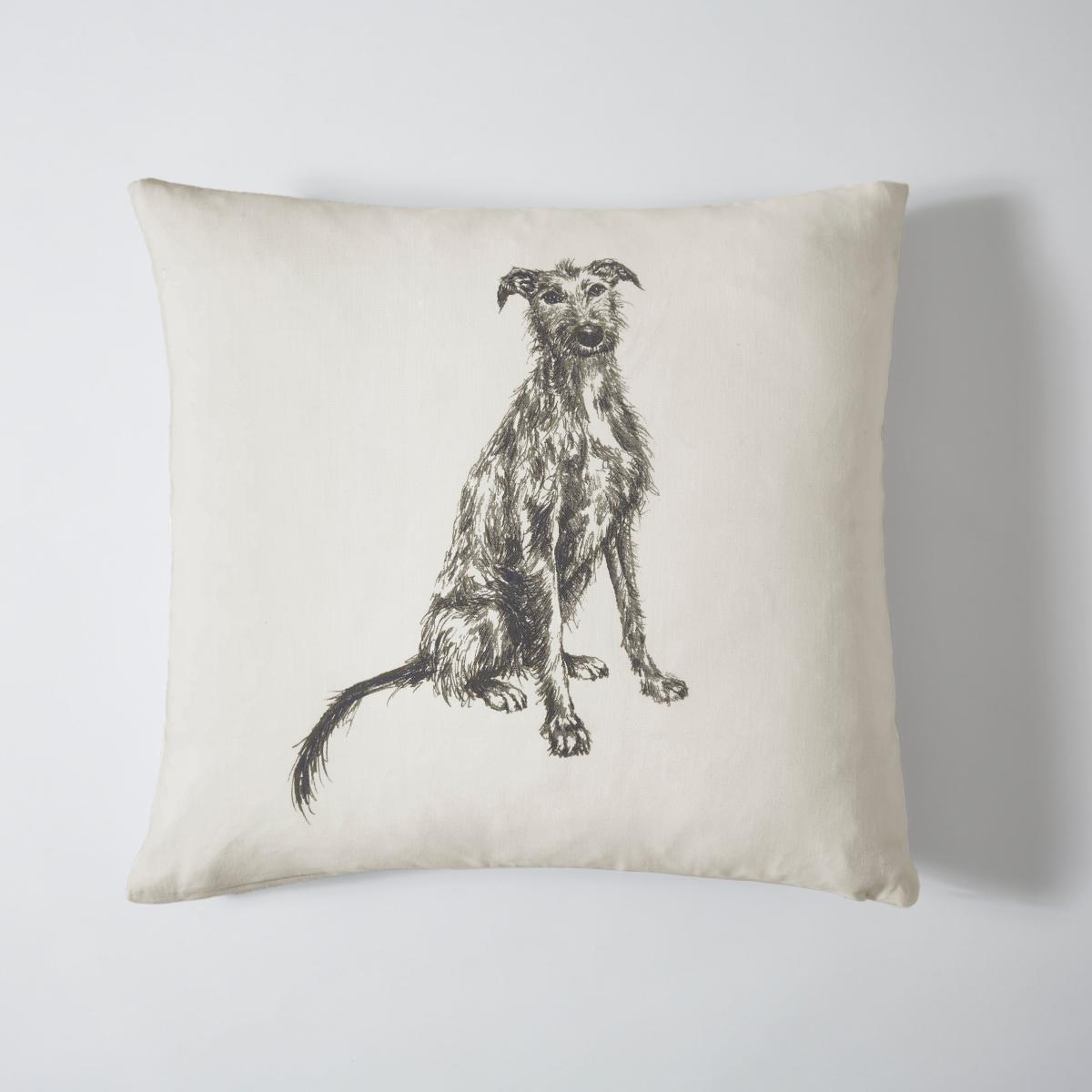 Churchgate Printed Dog Cushion Cover Natural – image 2