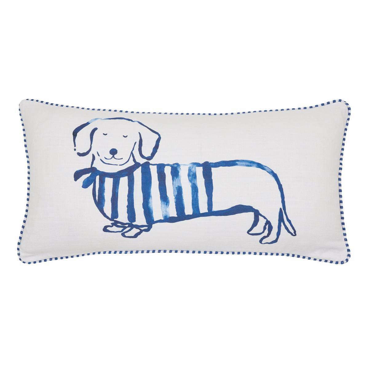 Joules Coastal Sausage Dog Cushion MultiColoured – image 2