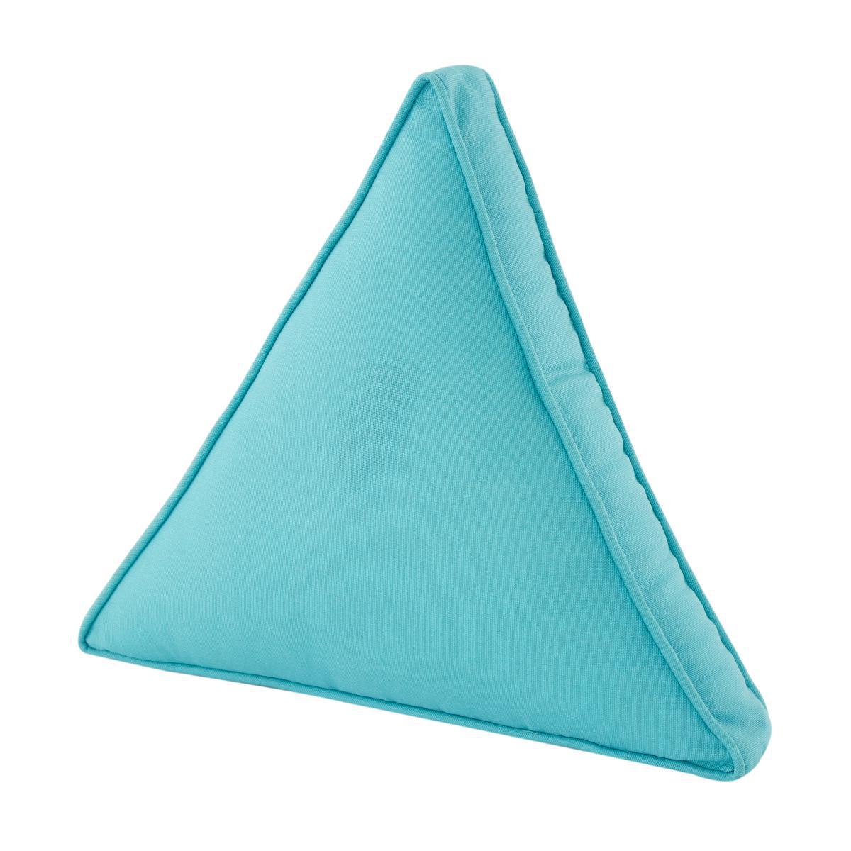 Triangle Cushion Ocean Blue – image 2