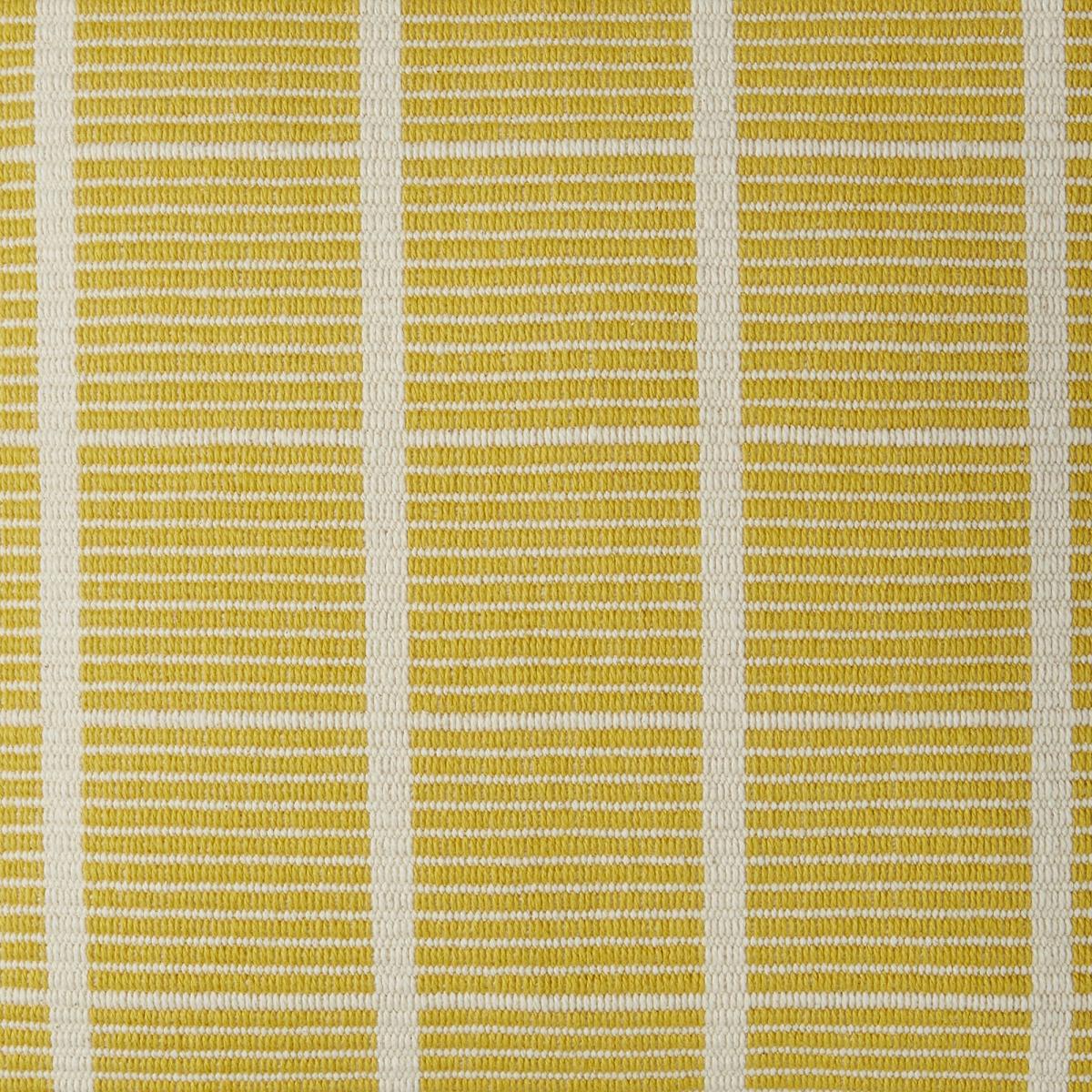 Elements Woven Squares Check Cushion, Ochre Ochre – image 2