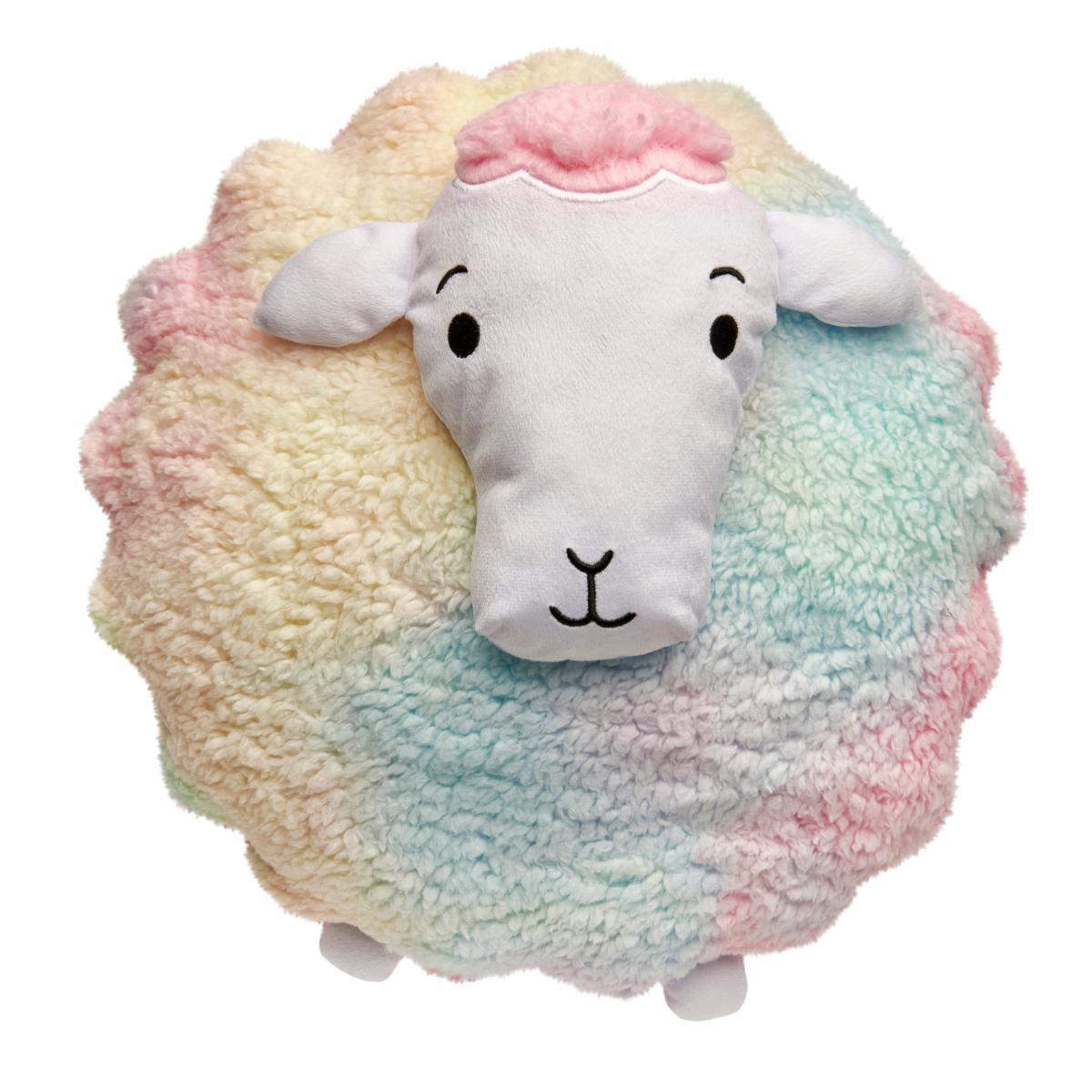 Rainbow Sheep Character Cushion MultiColoured – image 2