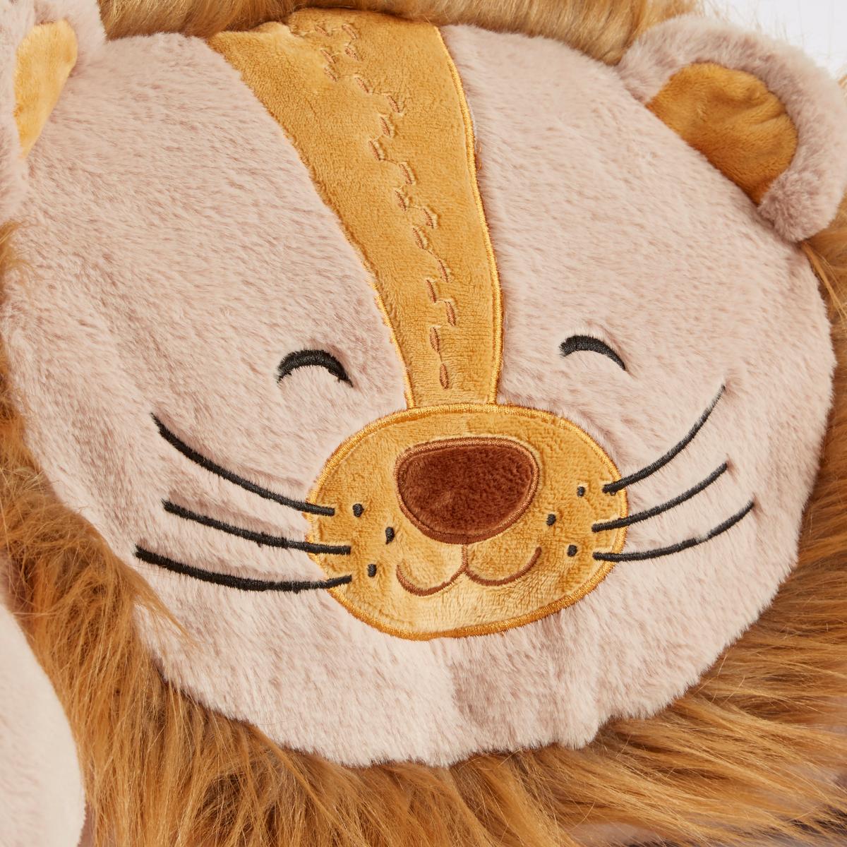 Leo the Lion Cuddle Cushion Brown – image 2