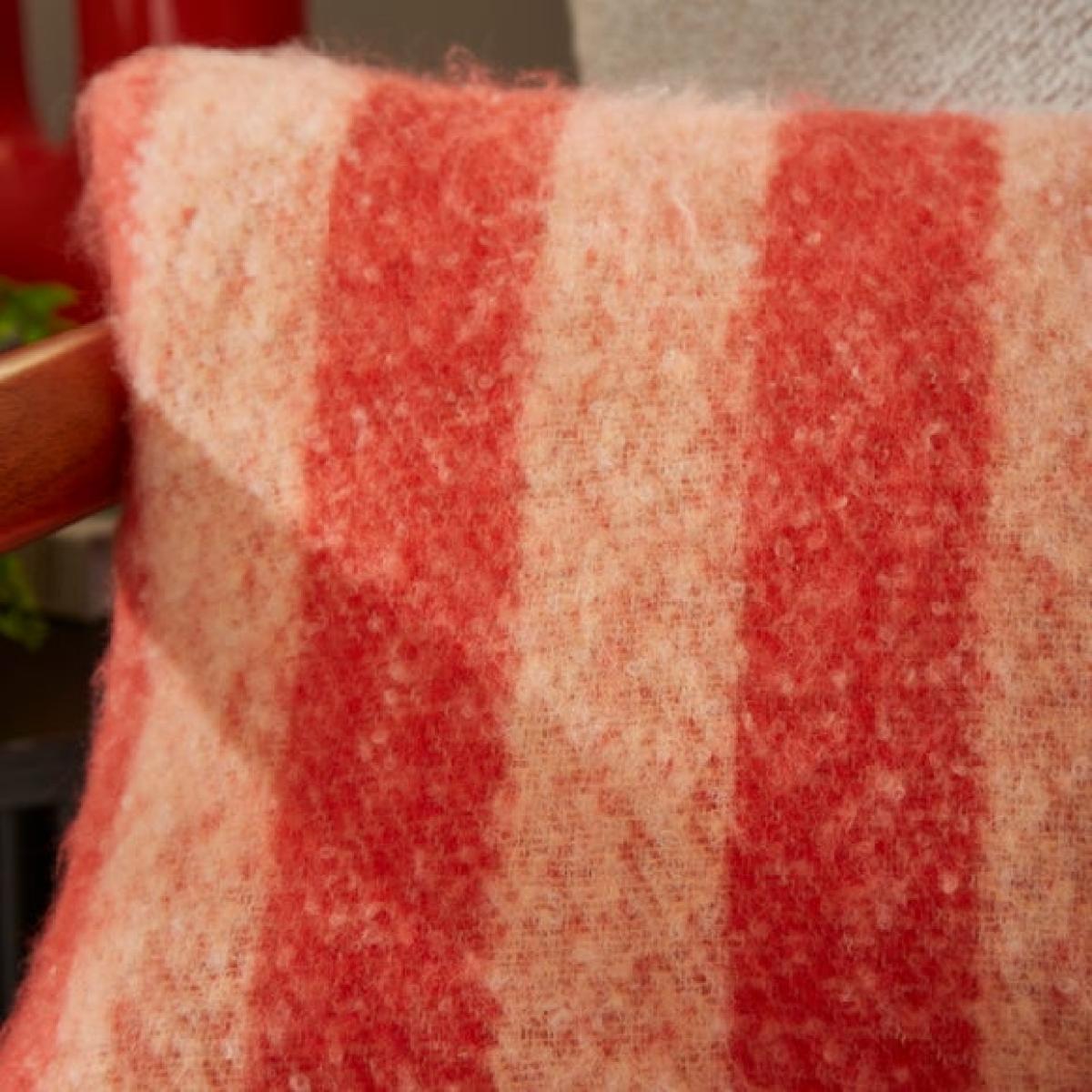 Elements Block Stripe Mohair Rectangular Cushion – image 2