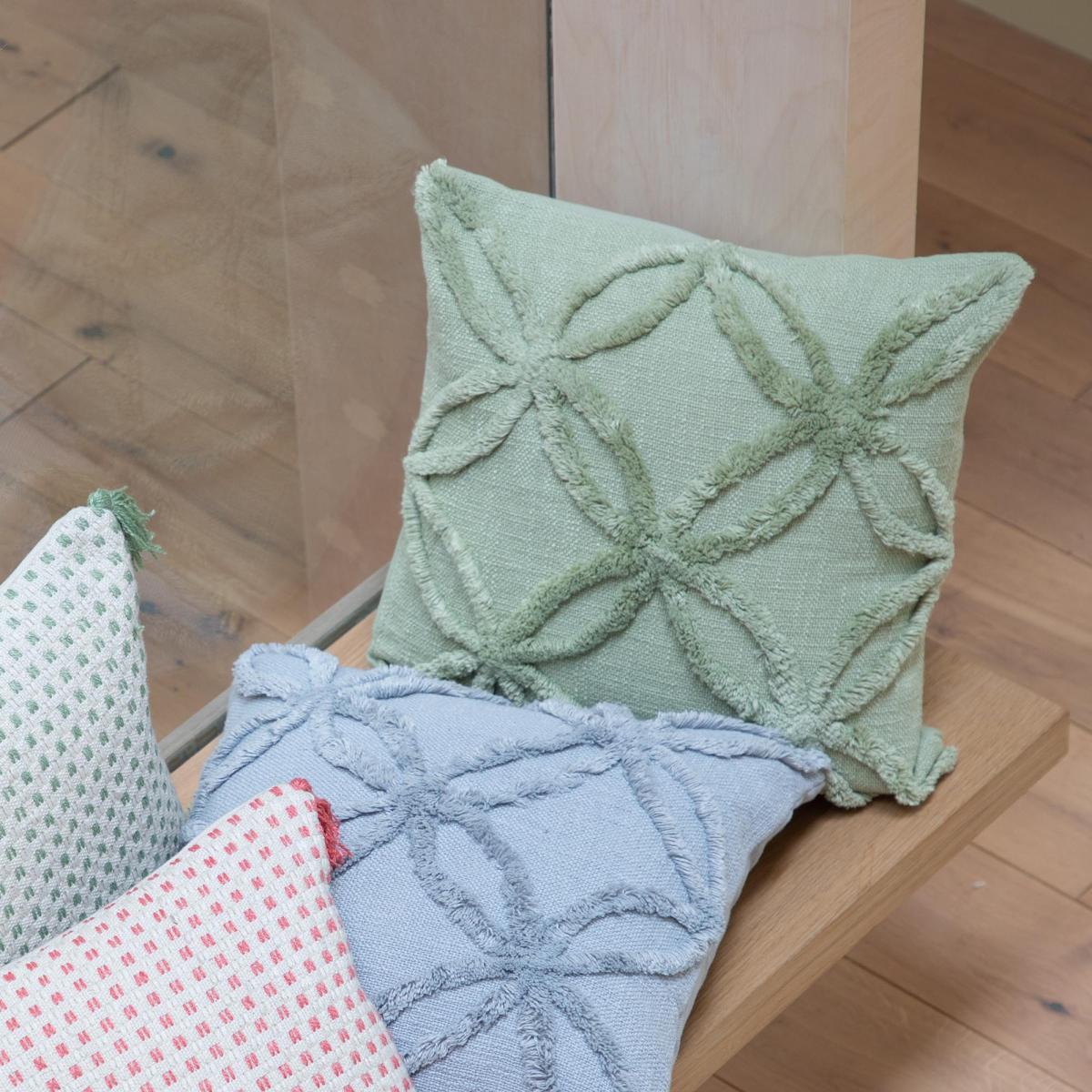 Simply Green Miami Tufted Cushion Green – image 2