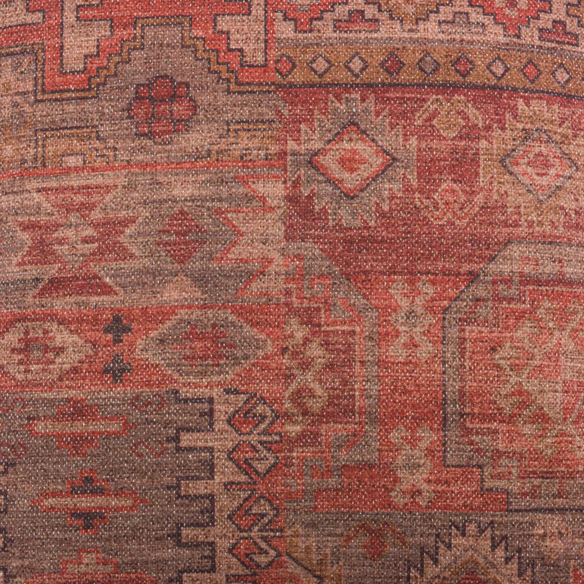 Terracotta Ara Global cushion Cover Red and Brown – image 3