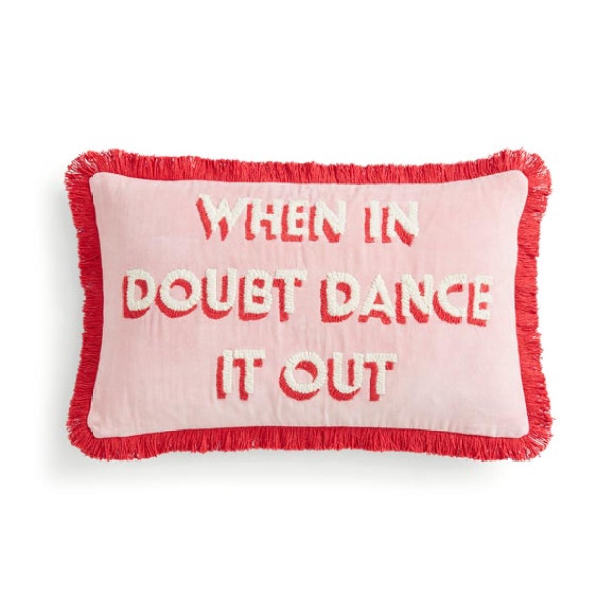 When in Doubt Dance Rectangle Cushion – image 3