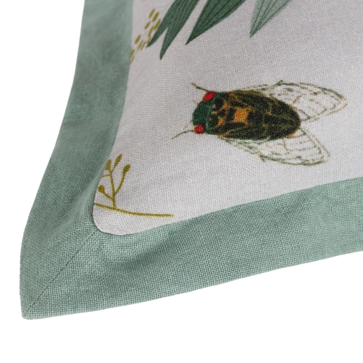 Wylder Lace Wing Cotton Square Cushion – image 5