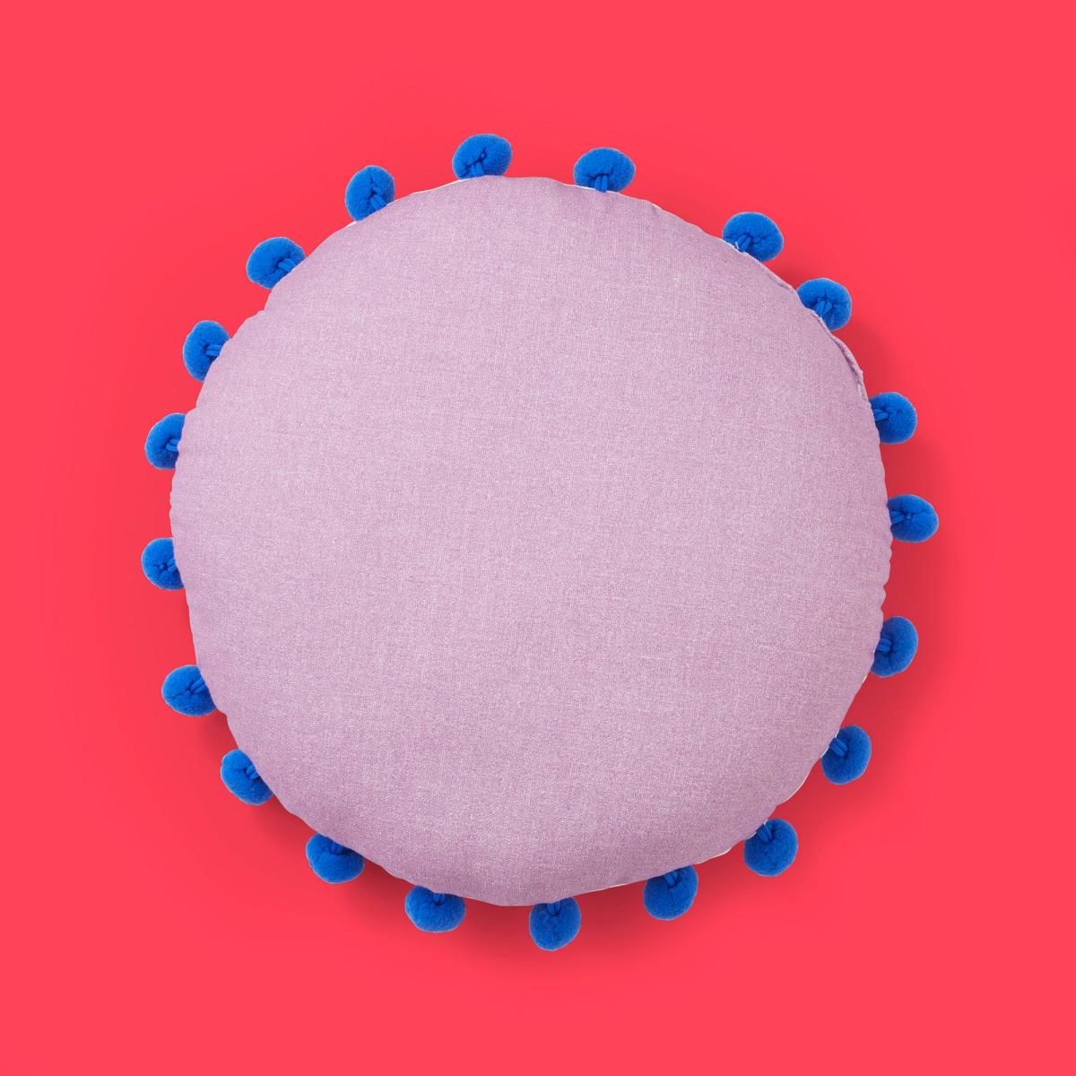 Sophie Robinson Courtyard Garden Round Cushion – image 3