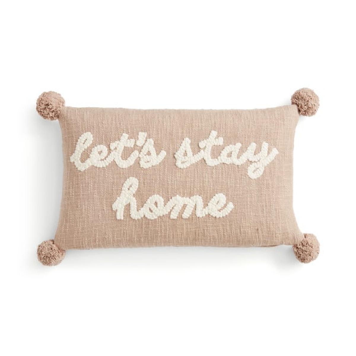 Let's Stay Home Rectangle Cushion – image 3