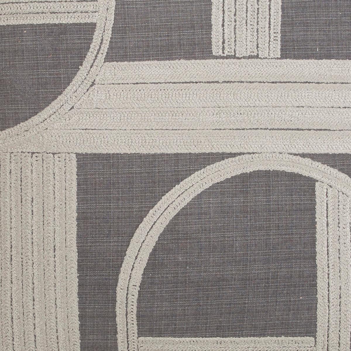 Elements Rosco Cushion 50x50cm Grey Grey/White – image 2