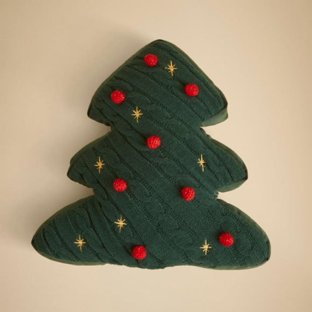 Christmas Tree Shaped Cushion – image 2