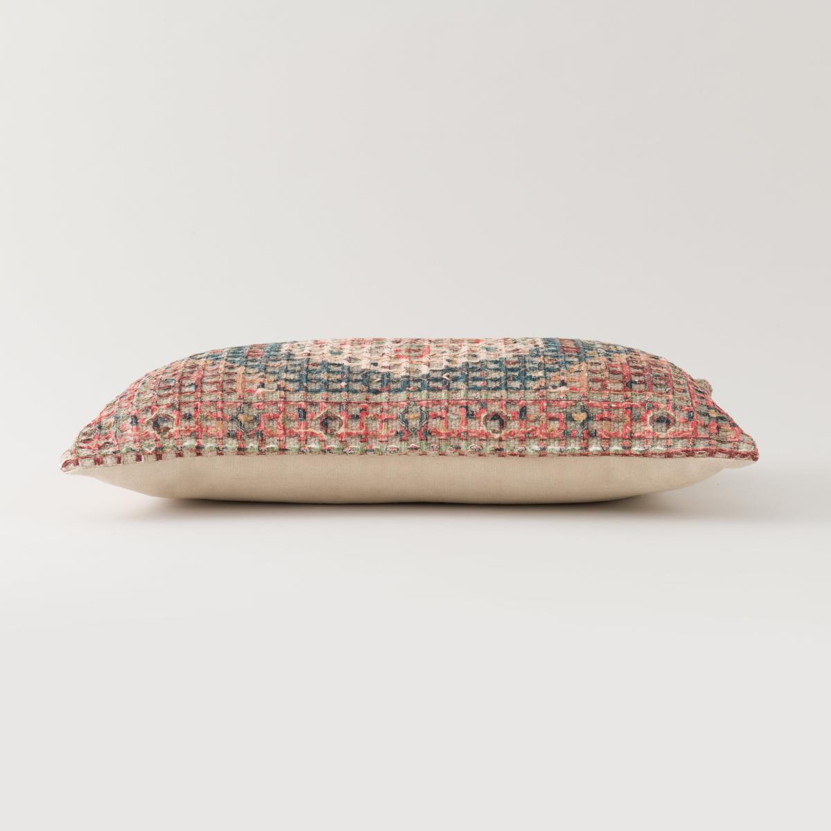Oriental Waffle Cushion MultiColoured – image 3
