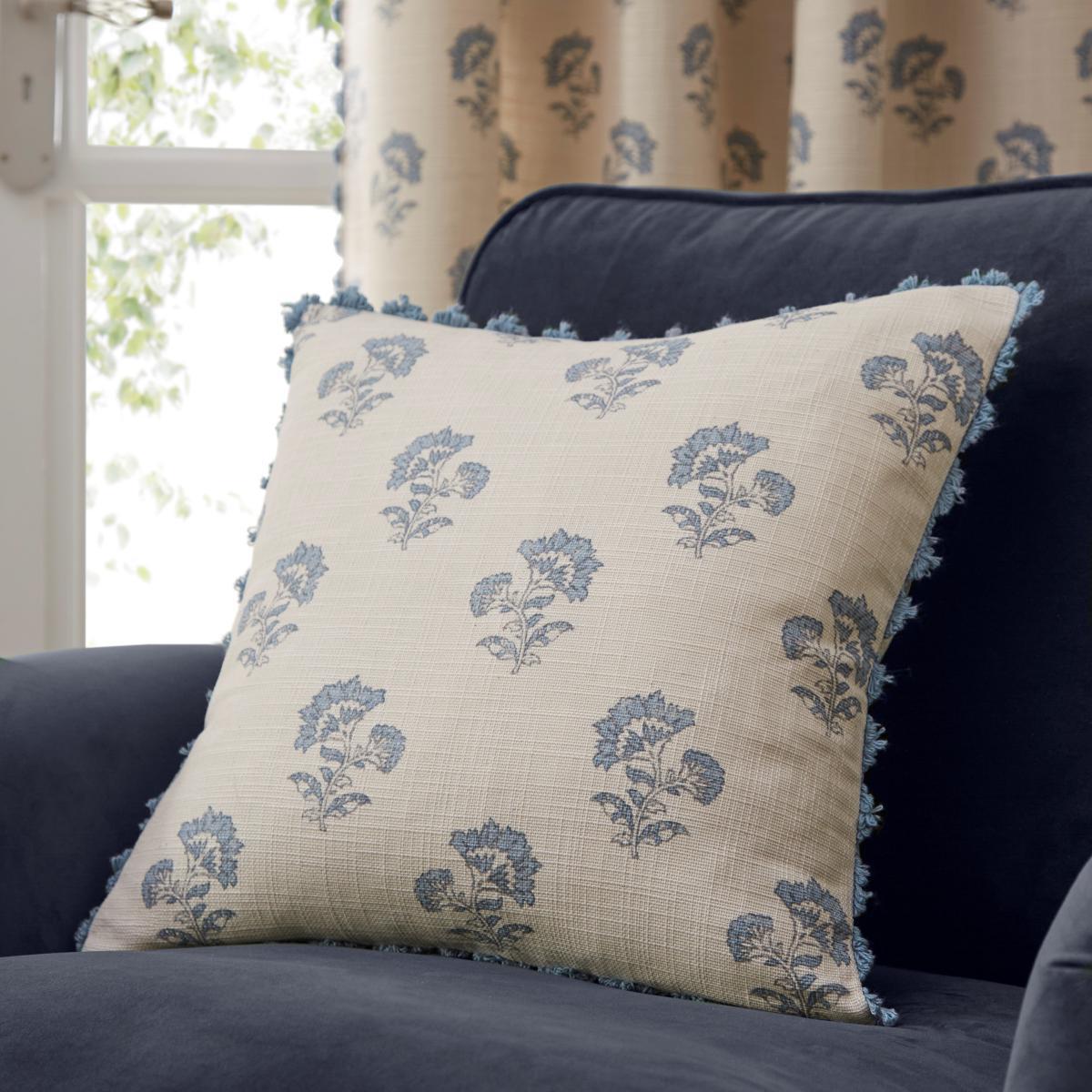 Churchgate Clarendon Ashley Blue Cushion Ashley Blue – image 1