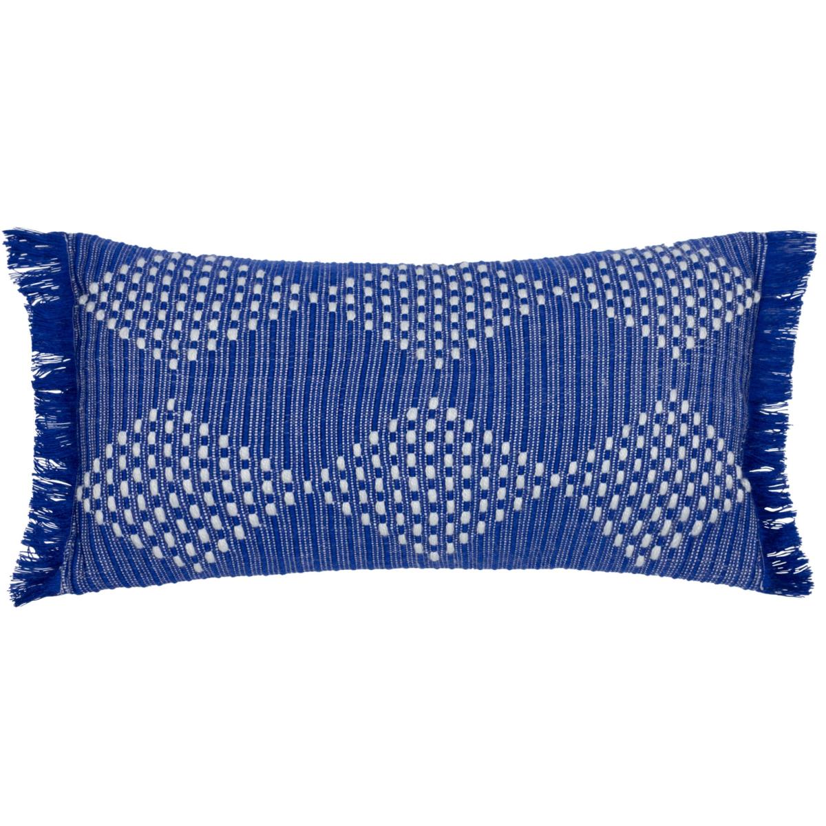 furn. Kadie Rectangle Cushion Cobalt Blue – image 2
