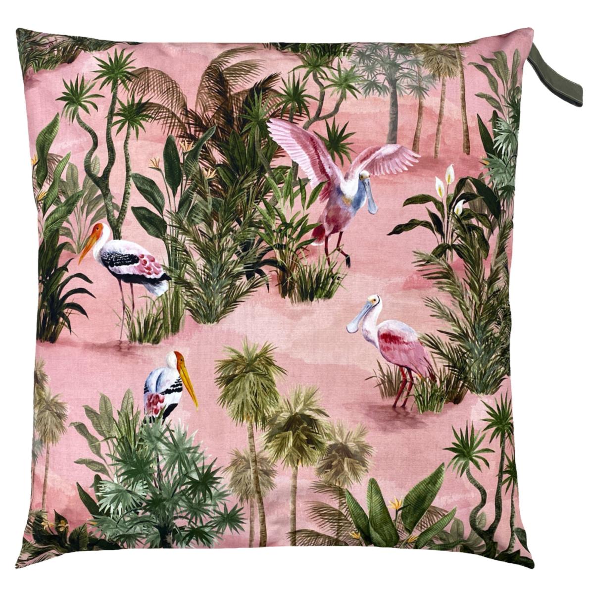 Paoletti Platalea Outdoor Floor Cushion Blush – image 2