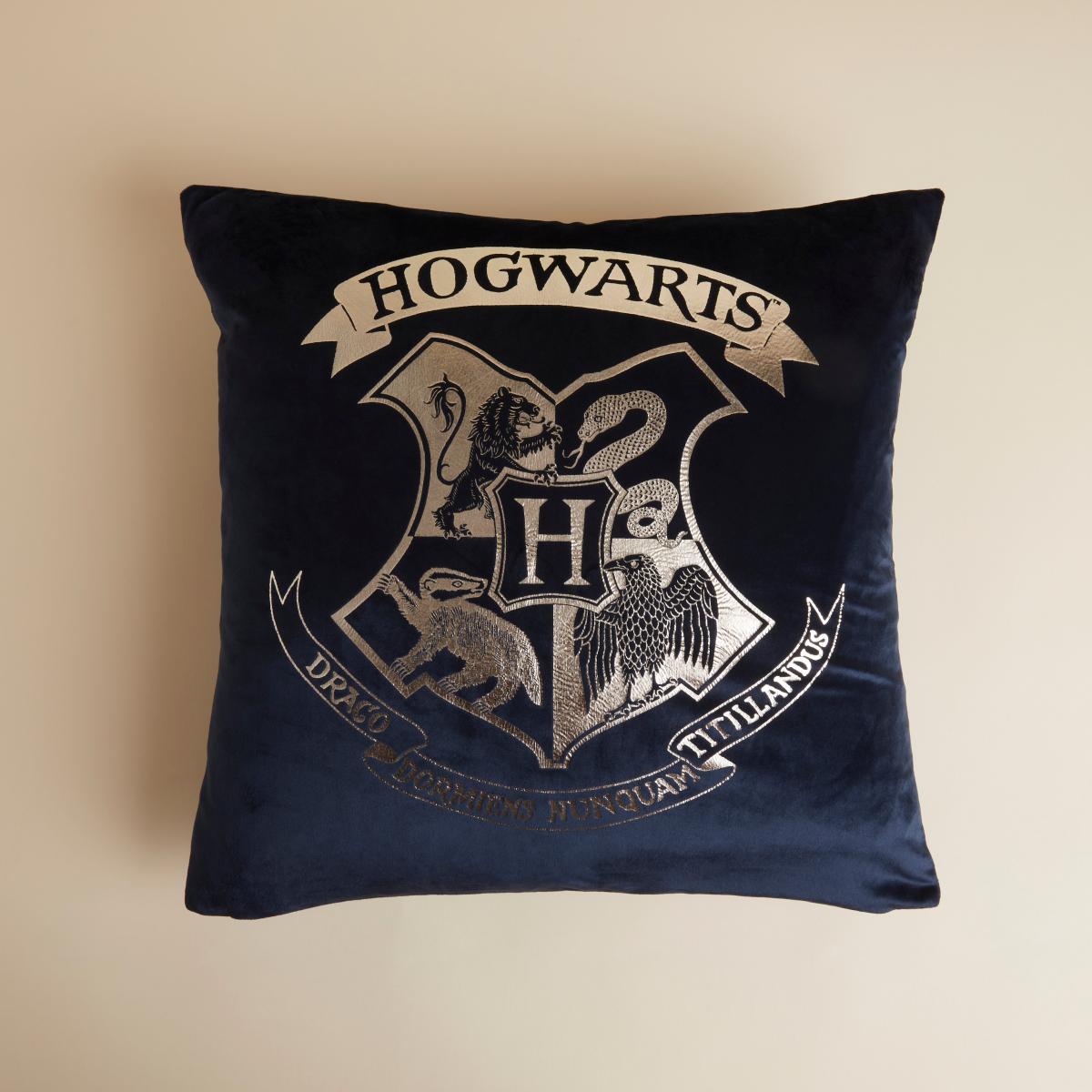 Harry Potter Printed Foil Navy Cushion Navy – image 2