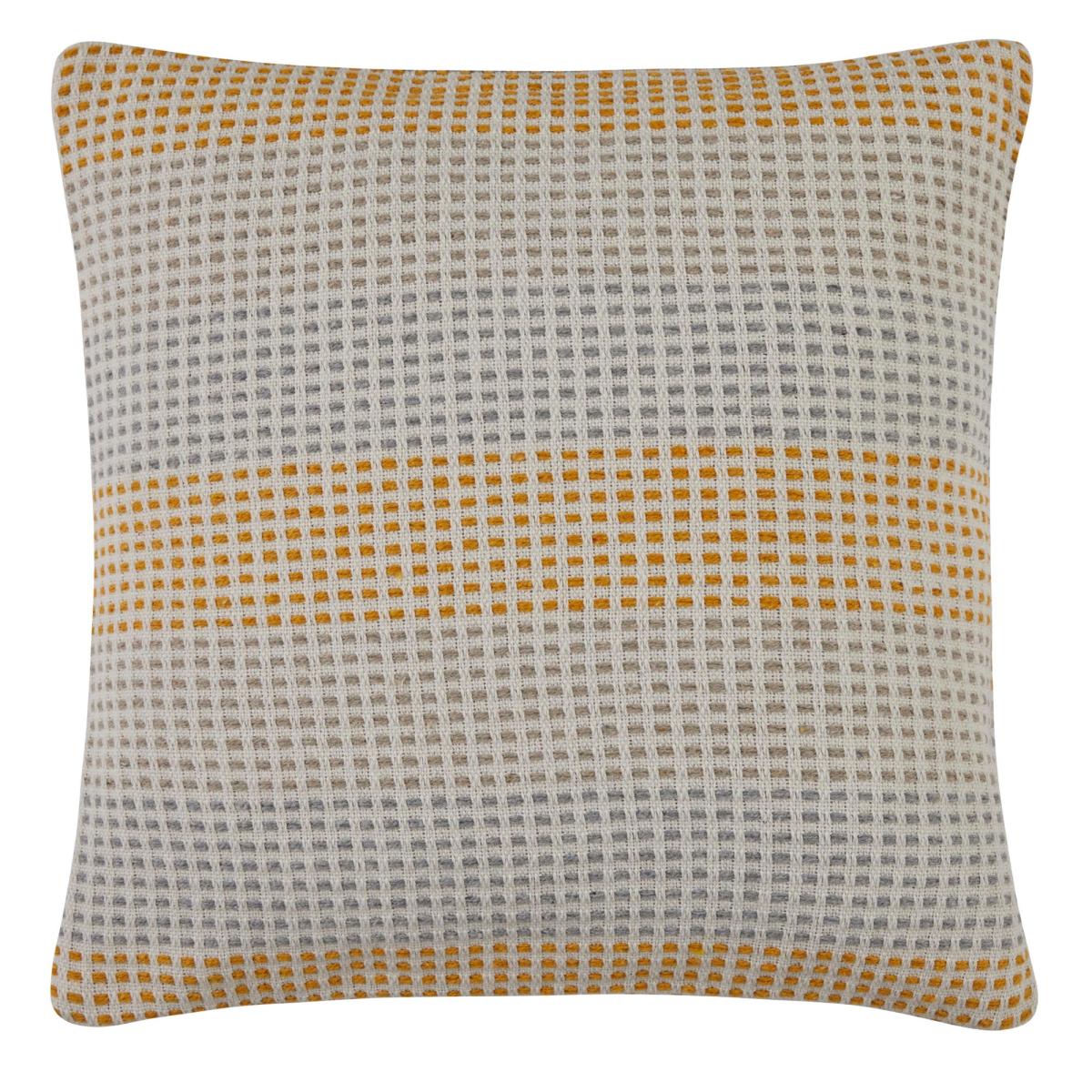 Reva Cushion 43cm x 43cm Ochre (Yellow) – image 2