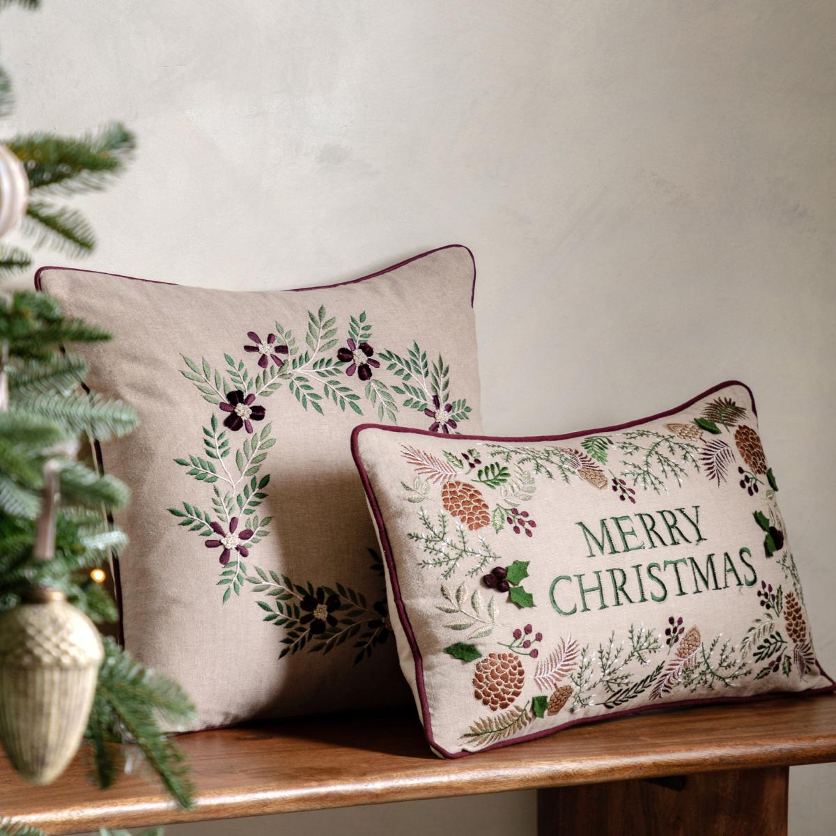 Winter Warmth Christmas Rectangle Cushion – image 6