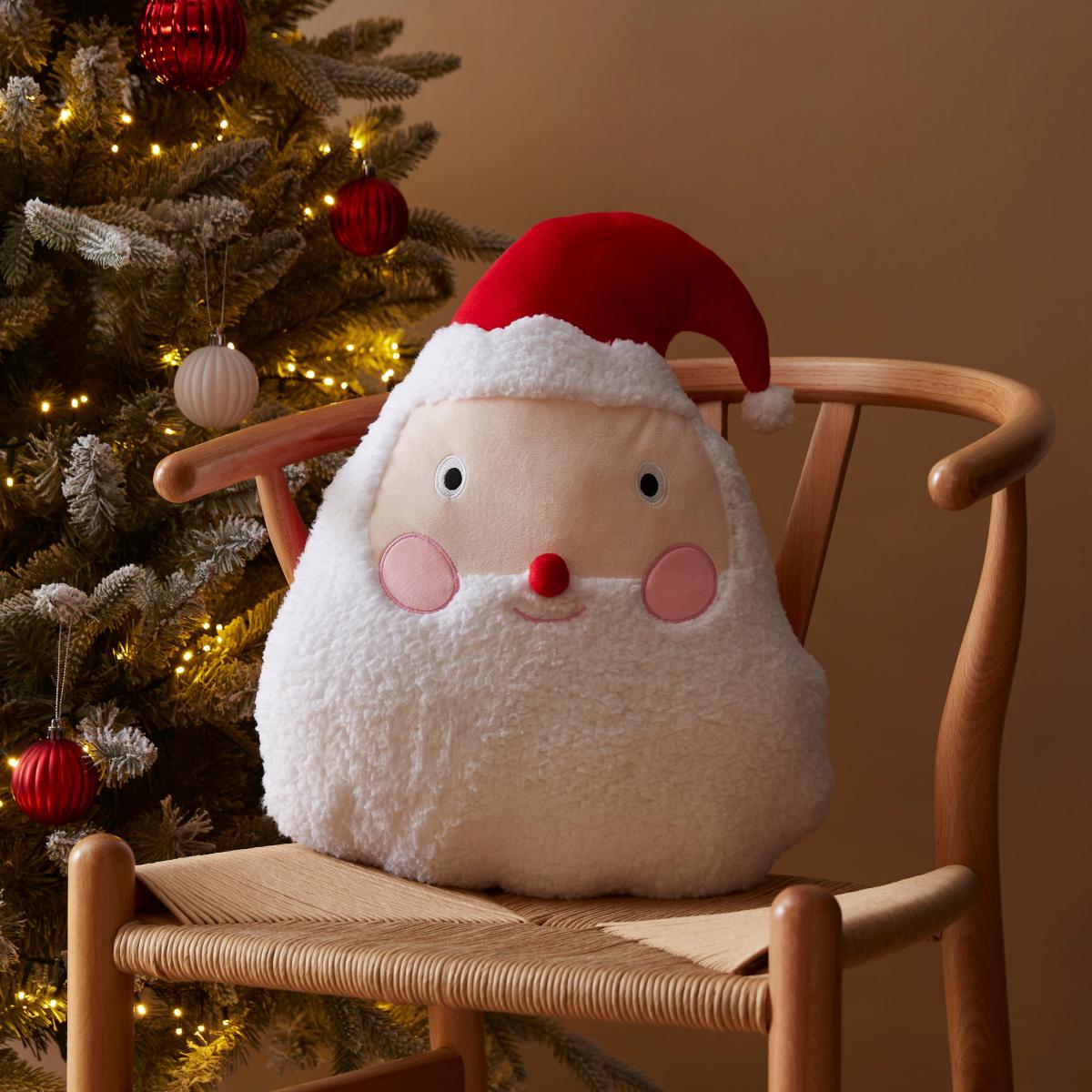 Santa Cushion Red
