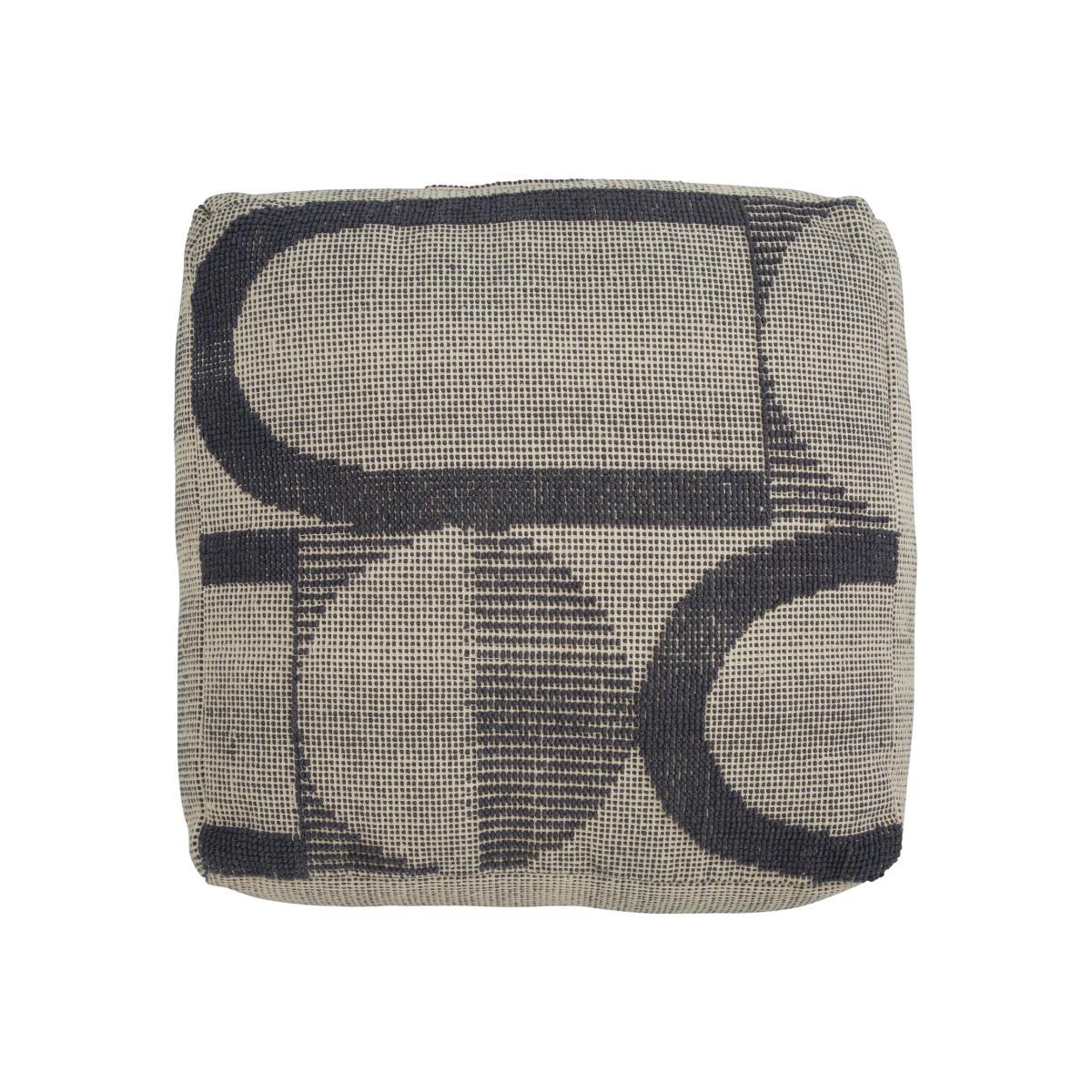 Elements Axel Floor Cushion Grey – image 1