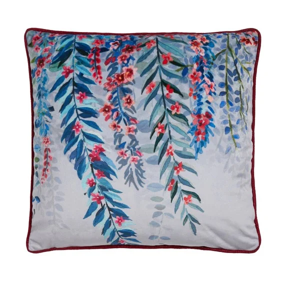 Tessa Floral Square Filled Cushion – image 2
