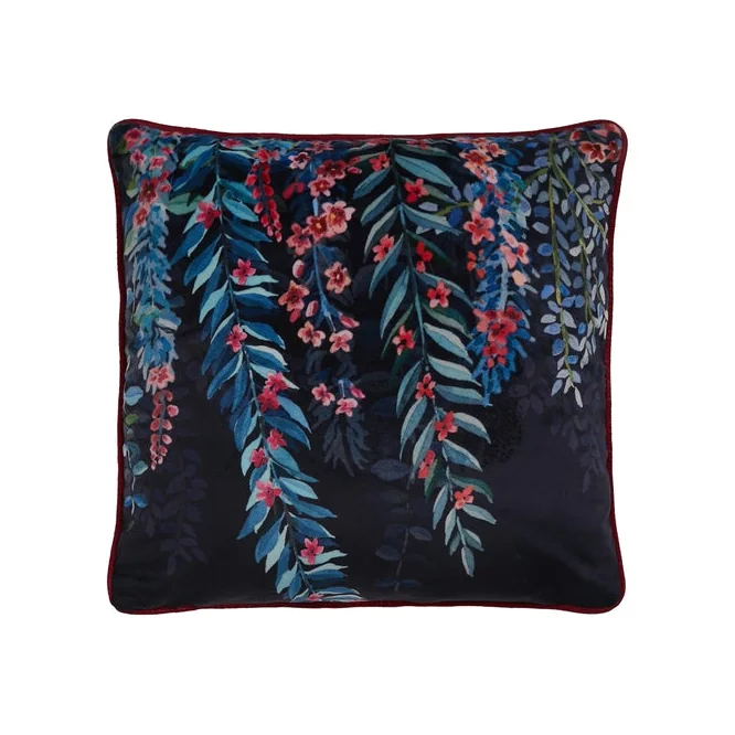 Tessa Floral Square Filled Cushion – image 1