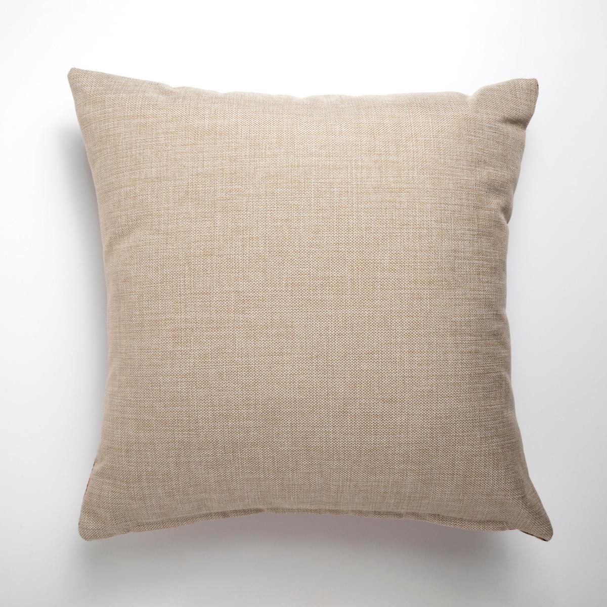 Ruskin Orange Check 43cm x 43cm Cushion Orange – image 2
