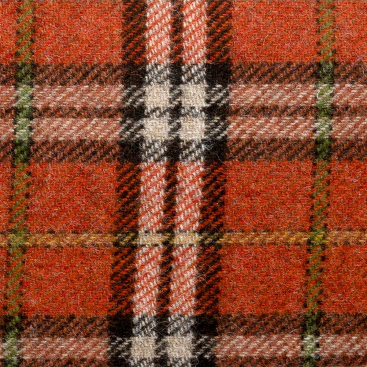Ruskin Orange Check 43cm x 43cm Cushion Orange – image 4