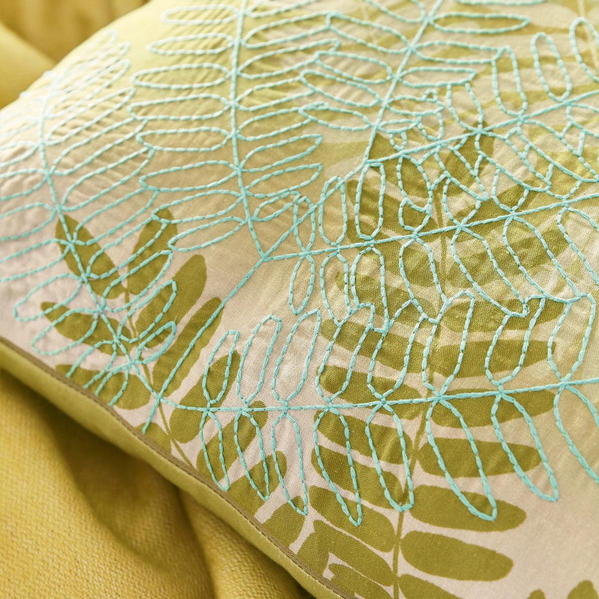 Clarissa String of Beads Turmeric Cushion Turmeric – image 2