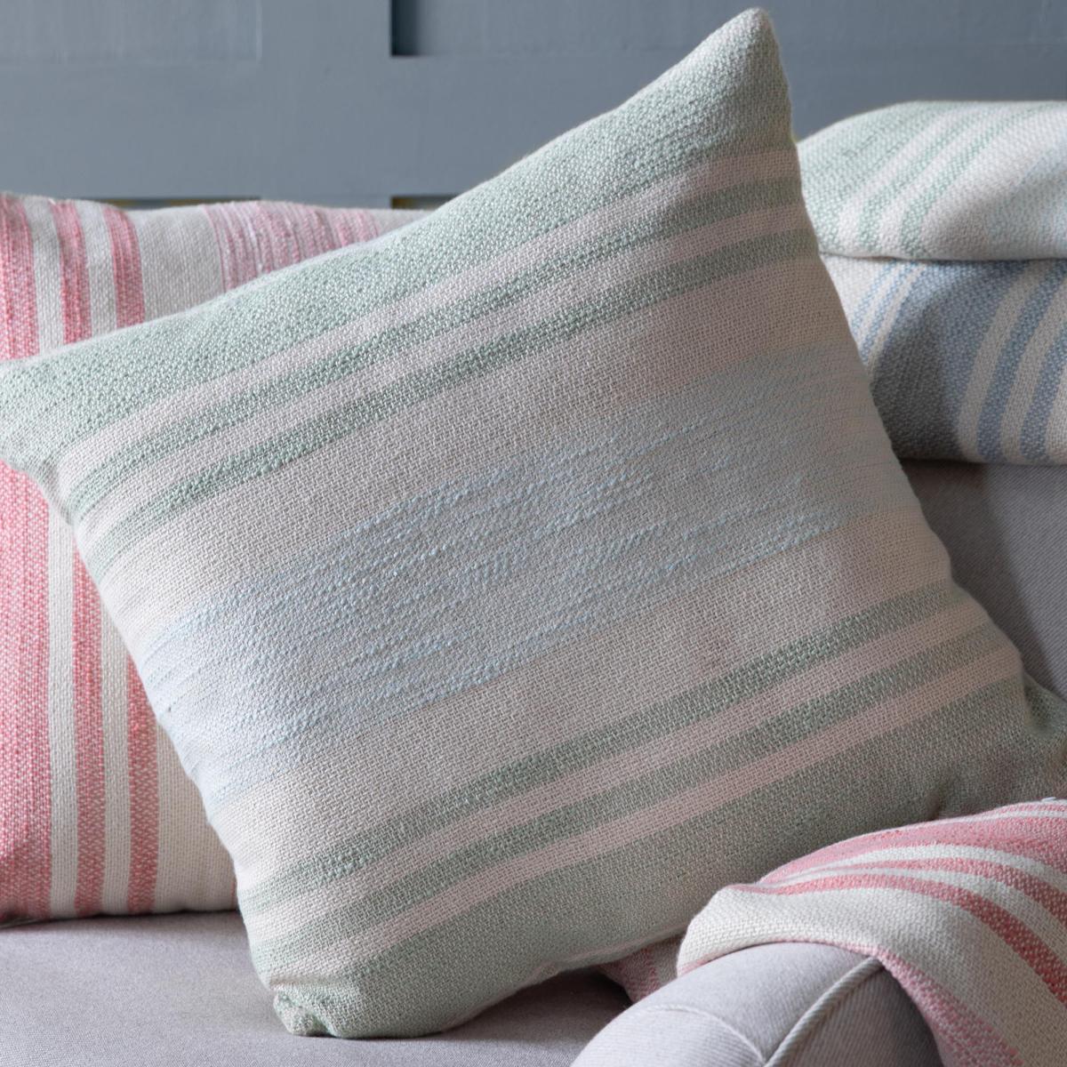 Simply Green Florida Stripe Cushion Green – image 2