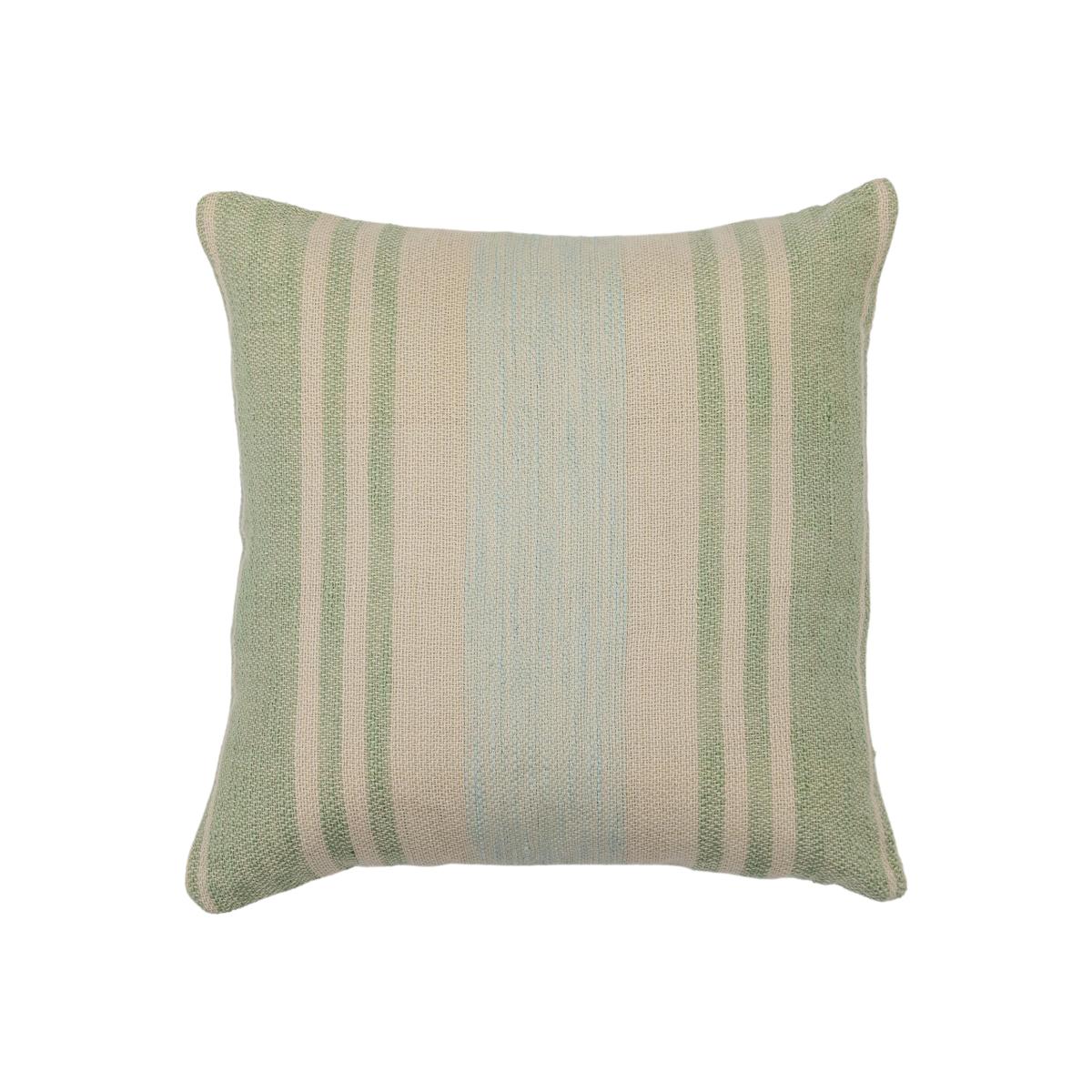 Simply Green Florida Stripe Cushion Green – image 1