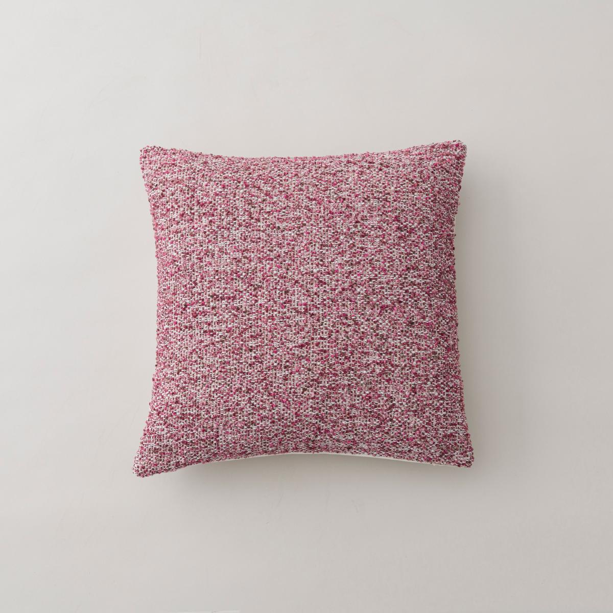Mabel Tonal Boucle Cushion Magenta – image 3
