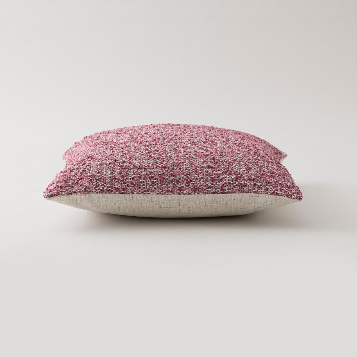 Mabel Tonal Boucle Cushion Magenta – image 4