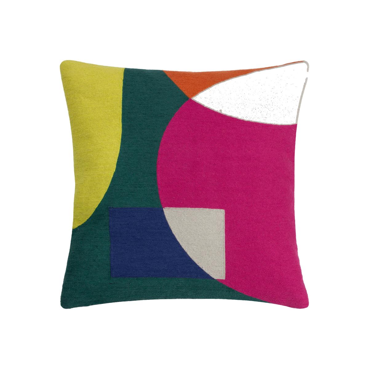 furn. Anjo Cushion Green White/Pink/Green – image 1