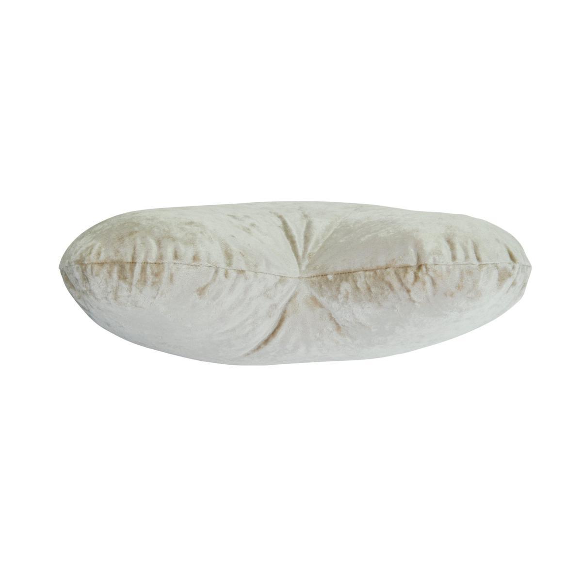 Heart Crushed Velour Cushion Grey – image 6
