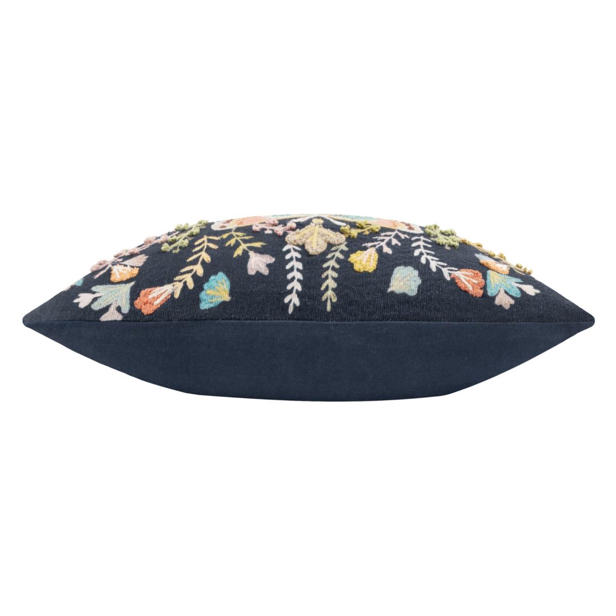 Wylder Mirrored Butterfly Cotton Rectangle Cushion Midnight – image 4
