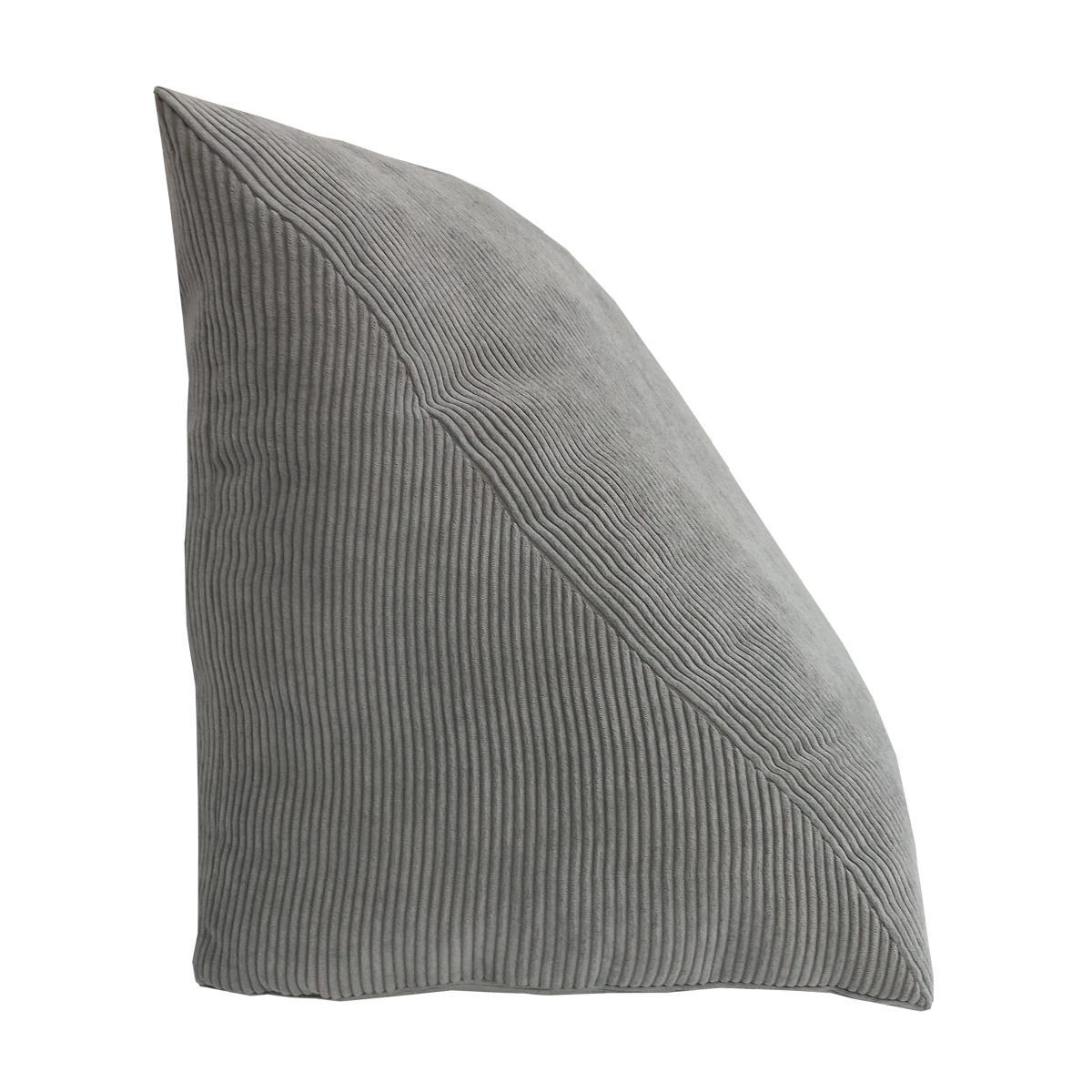 Corduroy Charcoal Rest Cushion Charcoal – image 2