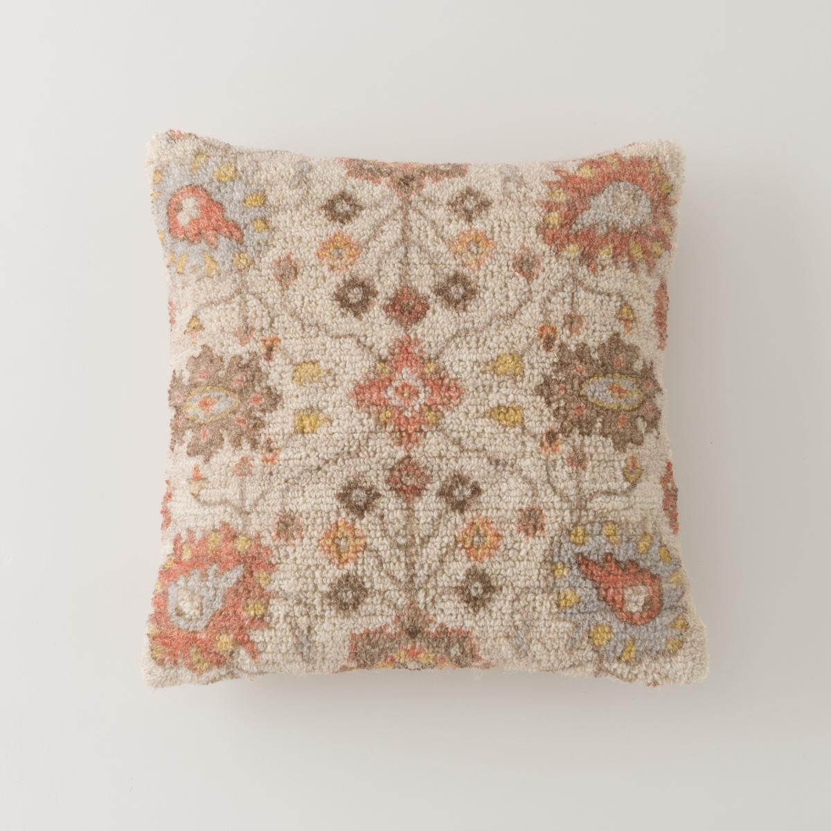 Oriental Hand Knot Cushion Natural – image 3